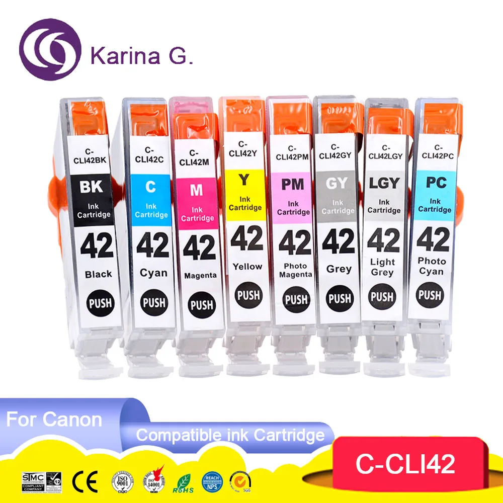 For 42 ink.Compatible ink cartridge for CLI-42 CLI42 CLI 42 cli-42 cli42 for
