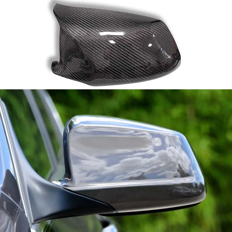 

Real Carbon Fiber Mirror Cap for BMW 5 Series F10 F11 F07 2009-2011 6 Series F12 F13 F06 7 Series F01 F02 F03 F04 Pre-facelifted