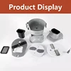 LJPJP 220V Electric Sausage Slicer Cutter Commercial Small Vegetable Cutting Machine Pepper Bacon Cucumber Slicing Machine 5
