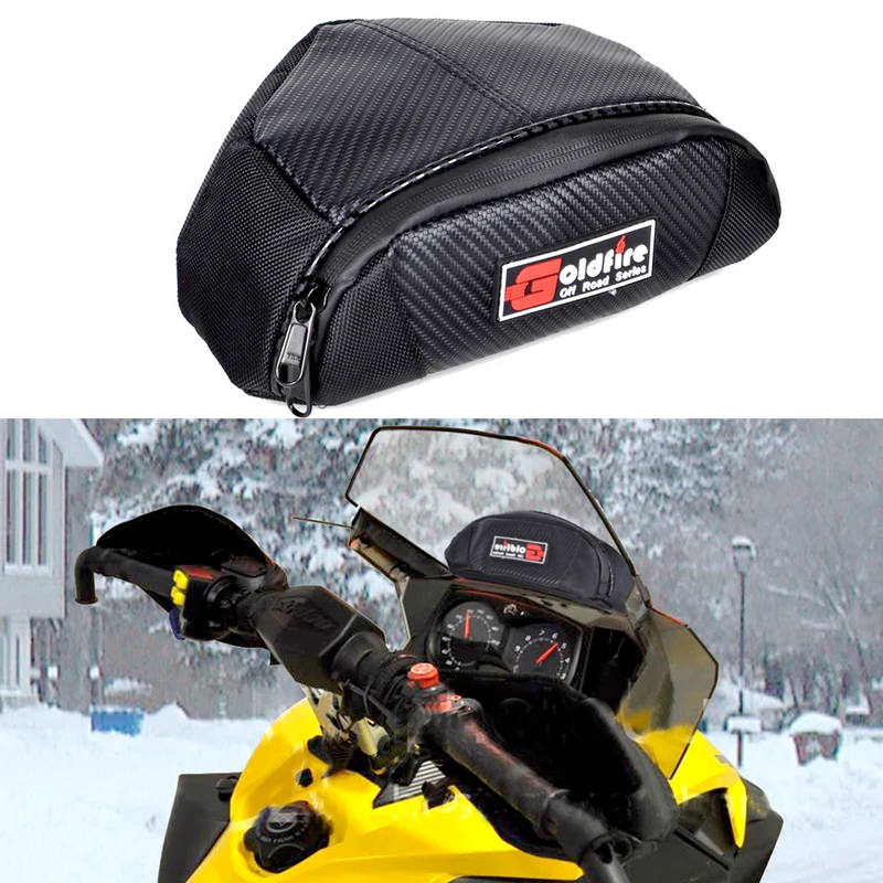 WaterproofSnowmobileWindshieldBagSnowmobileDashboardStorageBag