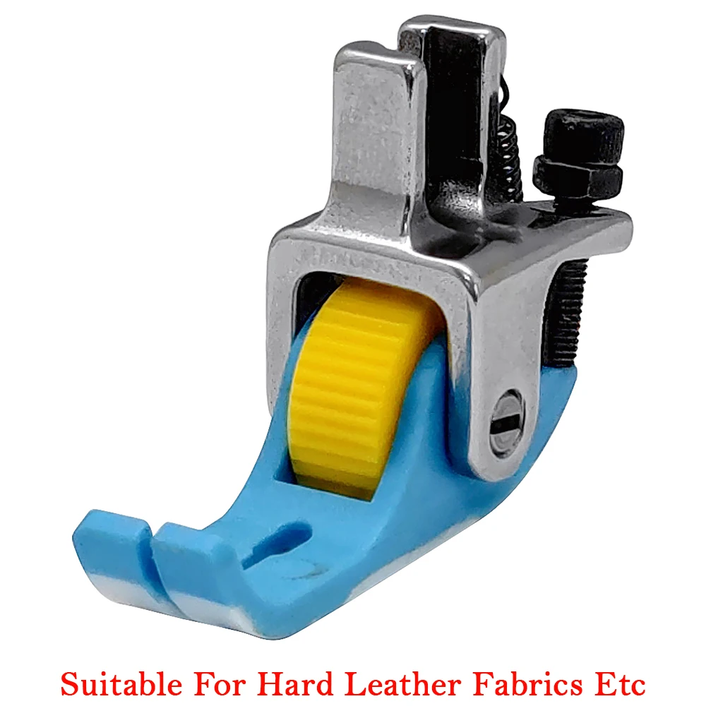Narrow Roller Presser Foot For Singer Brother Juki Industrial Single Needle Lockstitch Sewing Machine Accessories