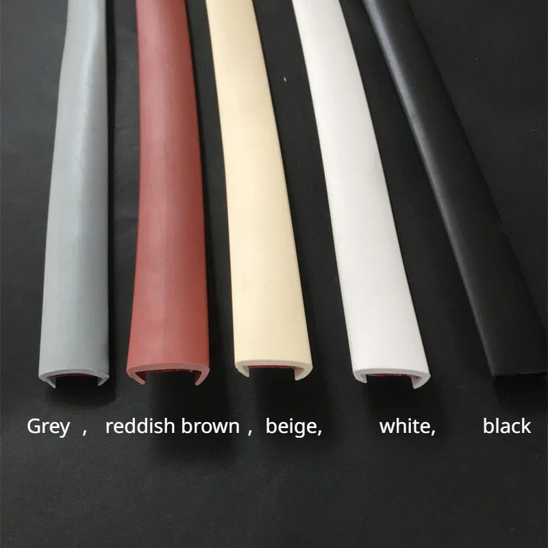 Bordatura Flessibile A Forma Di U Oro 2M, Bordo Autoadesivo Modanatura Trim Bordo Bordo Morbido In Pvc Trim Striscia Di Tenuta Nastro Impermeabile Per Armadio Pr - Foto 10