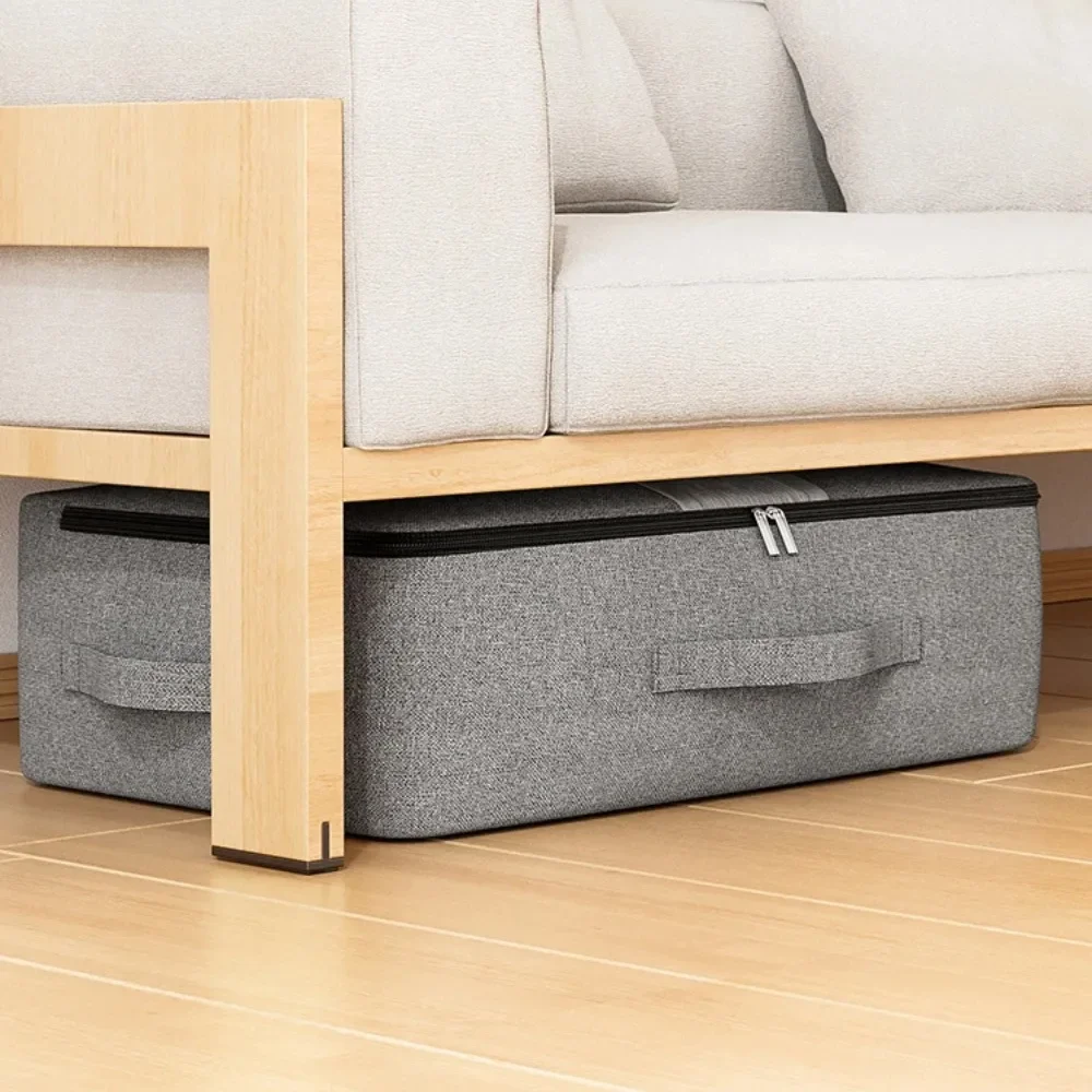 Underbed Storage Bag Widening and Thickening Handle Home Organizer Bags Foldable Dustproof and Moisture-Proof Clothing Storage 5