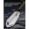 Multi-functional Outdoor Stainless Steel  Small  Hand Shovel Camping Portable Engineer Shovel Field Survival Tools Garden Tools 5