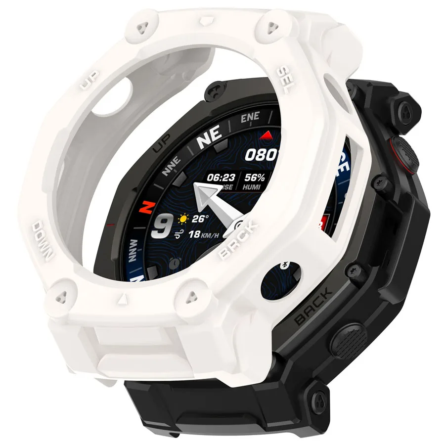 Durable Soft TPU Smart Watch Protective Shell Frame and Bumper Cover