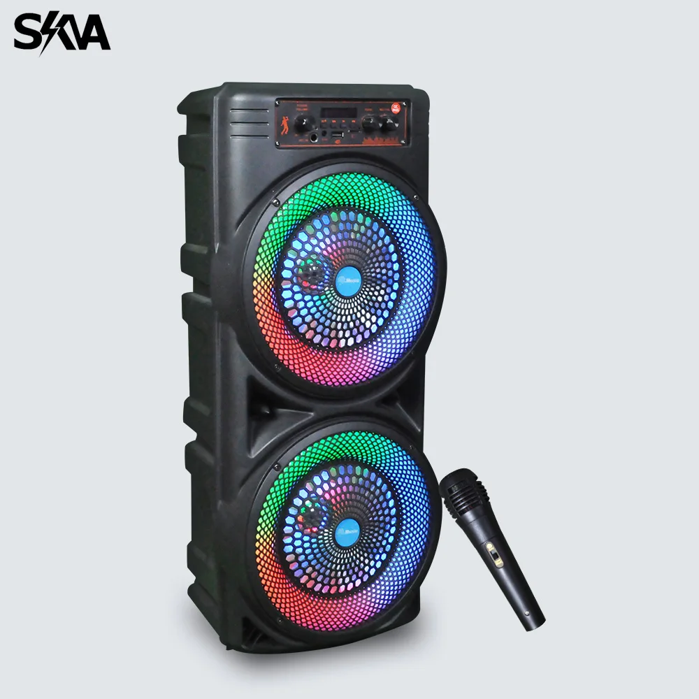 Dual 8.5'' Party Bluetooth Speaker Outdoor Portable Wireless Stereo