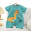 New Summer Baby Crawling Clothes  Newborn Children Jumpsuit Boy Baby Thin Girl Short-sleeved romper