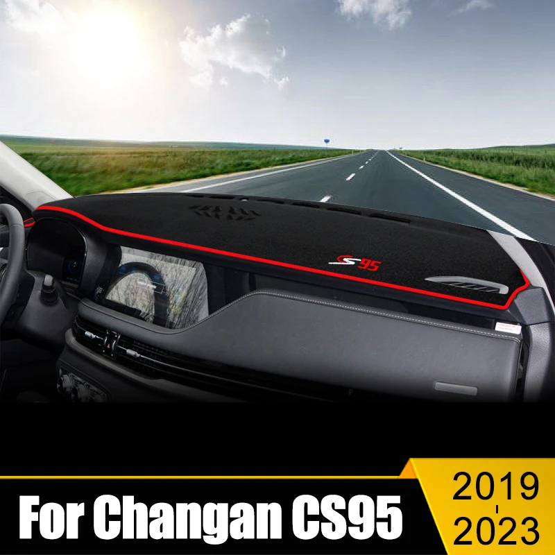 

Car Dashboard Cover Avoid Light Pad Sun Shade Anti-UV Carpets Non-Slip Mat Accessories For Changan CS95 2019 2020 2021 2022 2023