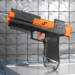 Ultimate Water Burst Toy: Fun Summer Outdoor Water Gun (Black and Orange)