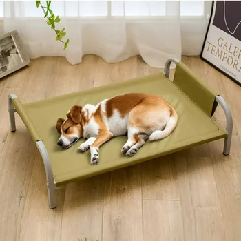 Cooling Elevated Padded Dog Bed 1