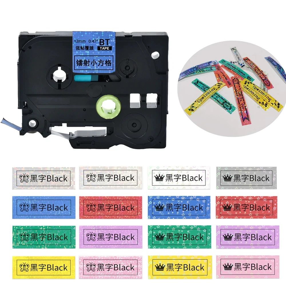 Laser Checkered/Star Label Tape