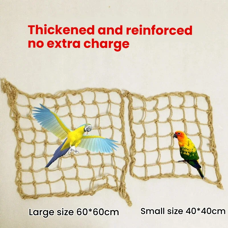 Bird Rat Climbing Ropes Toy Parrot Hammock Rope Perch Swing Climbing ...