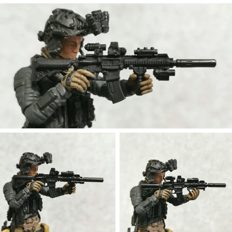 1 18 Soldier Accessory HK416 MK18 Weapon Rifle Gun Model For 3 75 Inch 1-18-soldier-accessory-hk416-mk18-weapon-rifle-gun-model-for-3-75-inch