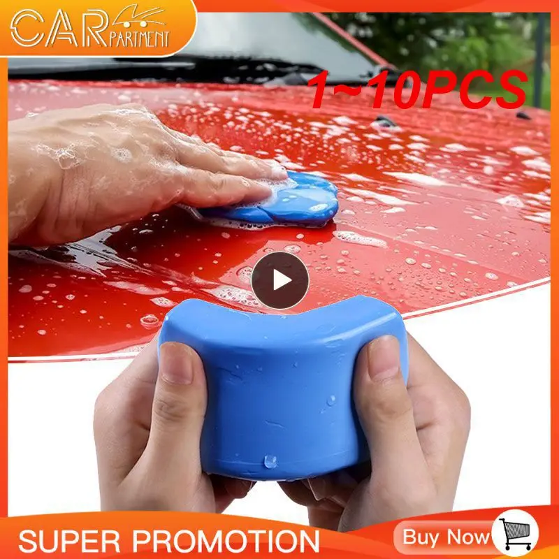 

1~10PCS Blue Car Plasticine Car Detailing Cleaning Clay Bar Auto Washing Car Paint Maintenance Cleaning