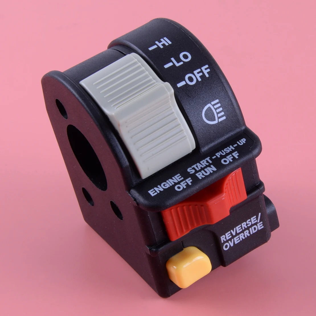 Left Handlebar Switch Assembly Headlight High Low Beam Light Kill Stop