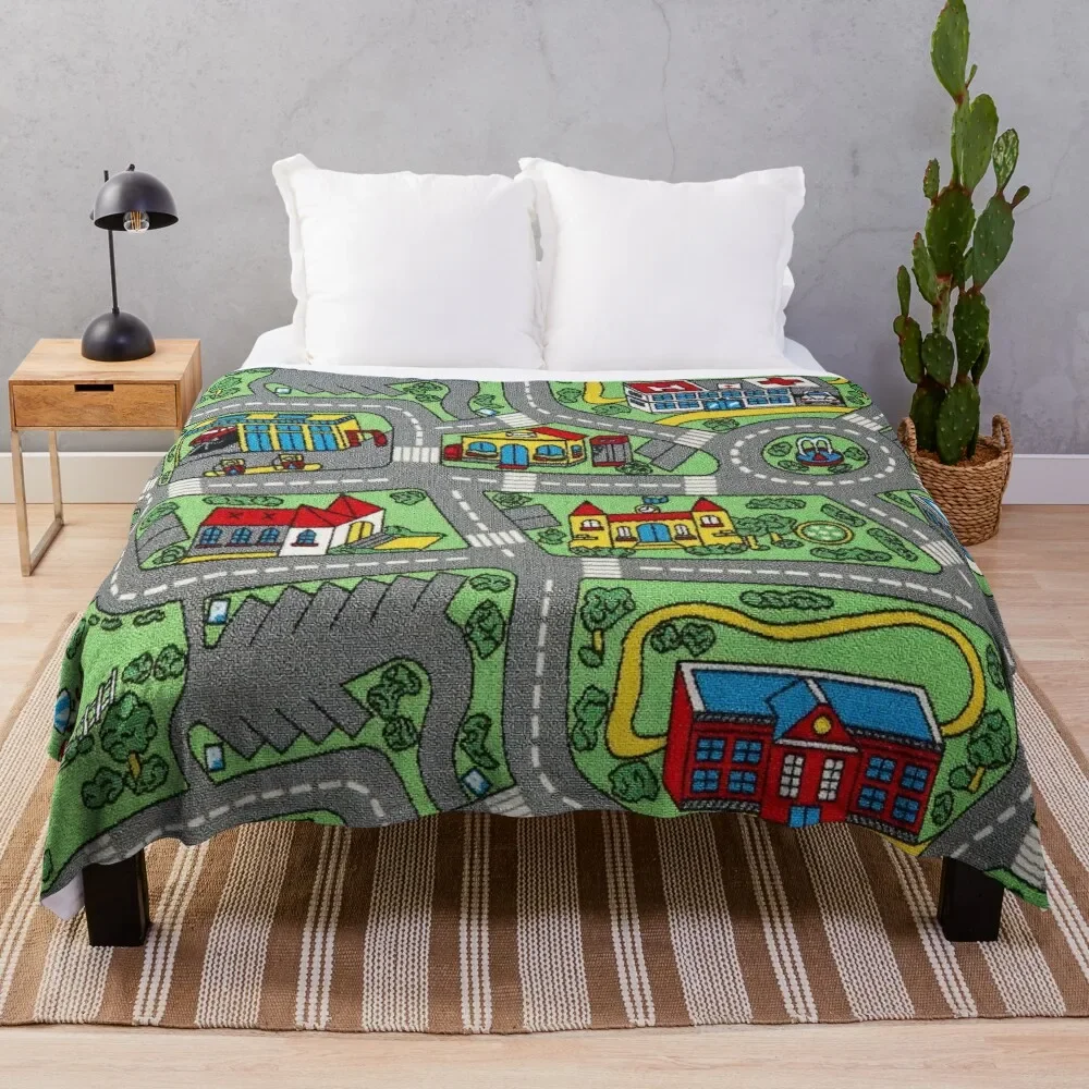 

Road Roag Throw Blanket Decorative Beds Summer Blankets