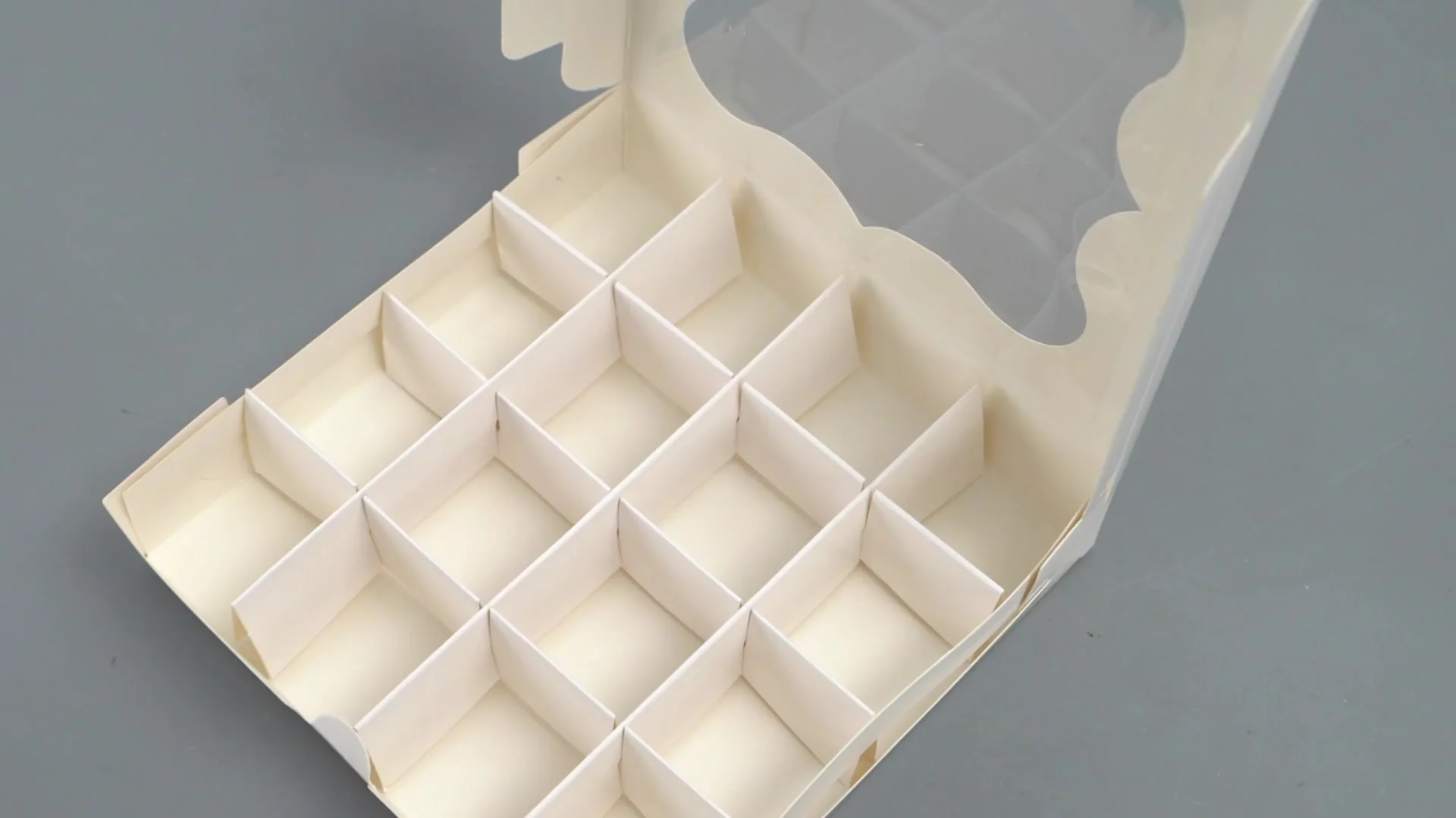 25 Scatole Per Cupcake A 6 Fori, In Cartone Bianco Con Finestra Trasparente – Per Muffin, Pasticcini, Feste E Pasticceria