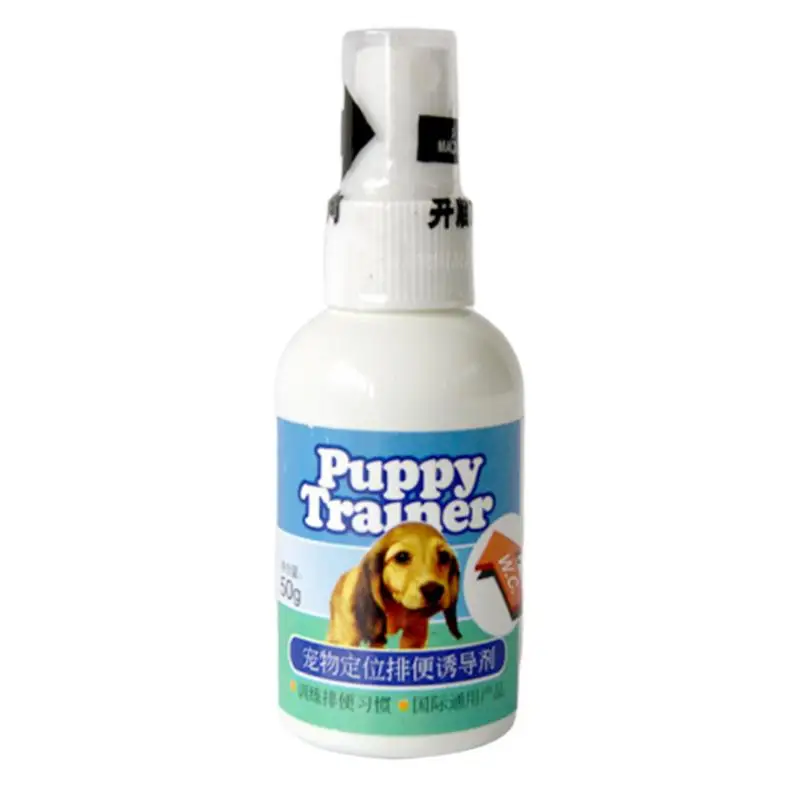 

50ML Dog Training Spray Pet Potty Aid Training Liquid Positioning Fluid Creative Training Spray For Dogs Puppy Cats