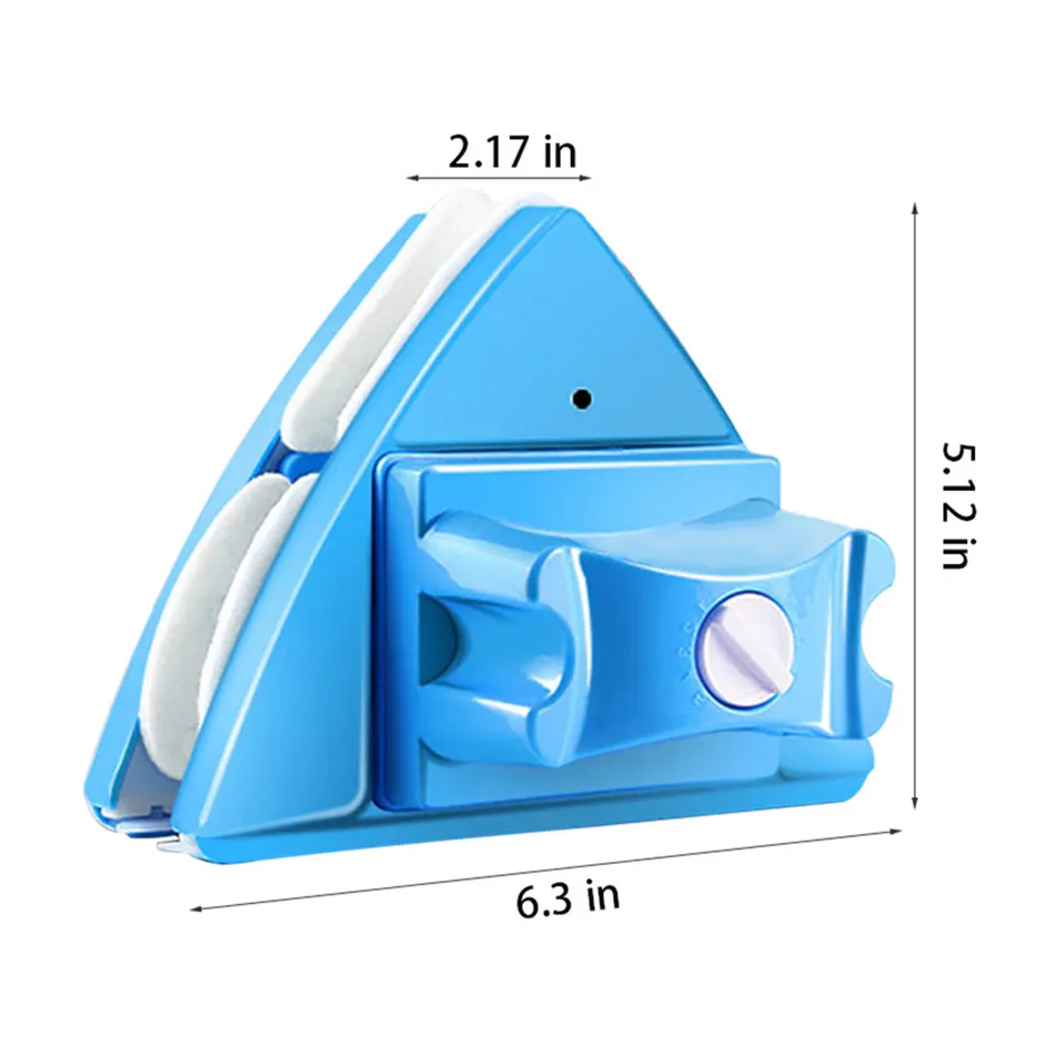 Double Sided Glass Cleaner 5 Adjustable Glass Magnetic Cleaning Tool For Cleaning With Thickness Of 4-28mm