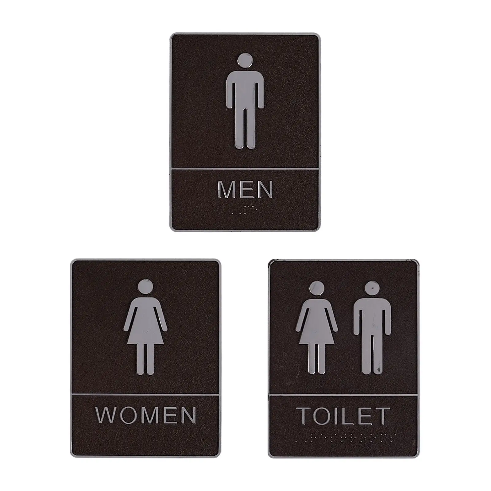 

Знак для Ванной Акриловый Самоклеящийся знак для туалета для магазинов и ресторанов