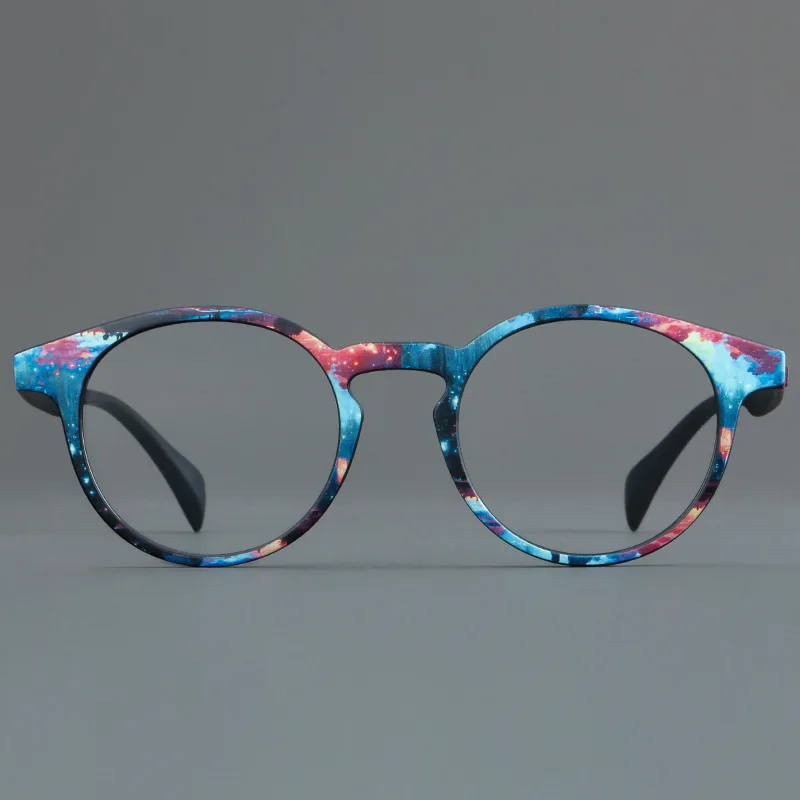 R57059 Regenbogen Tr90 Presbyopie Brillen Dame Trend Cat Eye Lesebrille Dioptrie +100 +200 +300 Optische Klare Brille – Detail 9