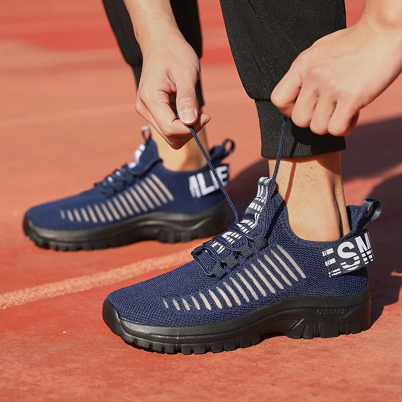 Mens Running Shoes Lightweight Breathable Mesh Sneakers for Jogging Gym Workout Mens Casual Shoes slip on Walking Shoes for Men 6
