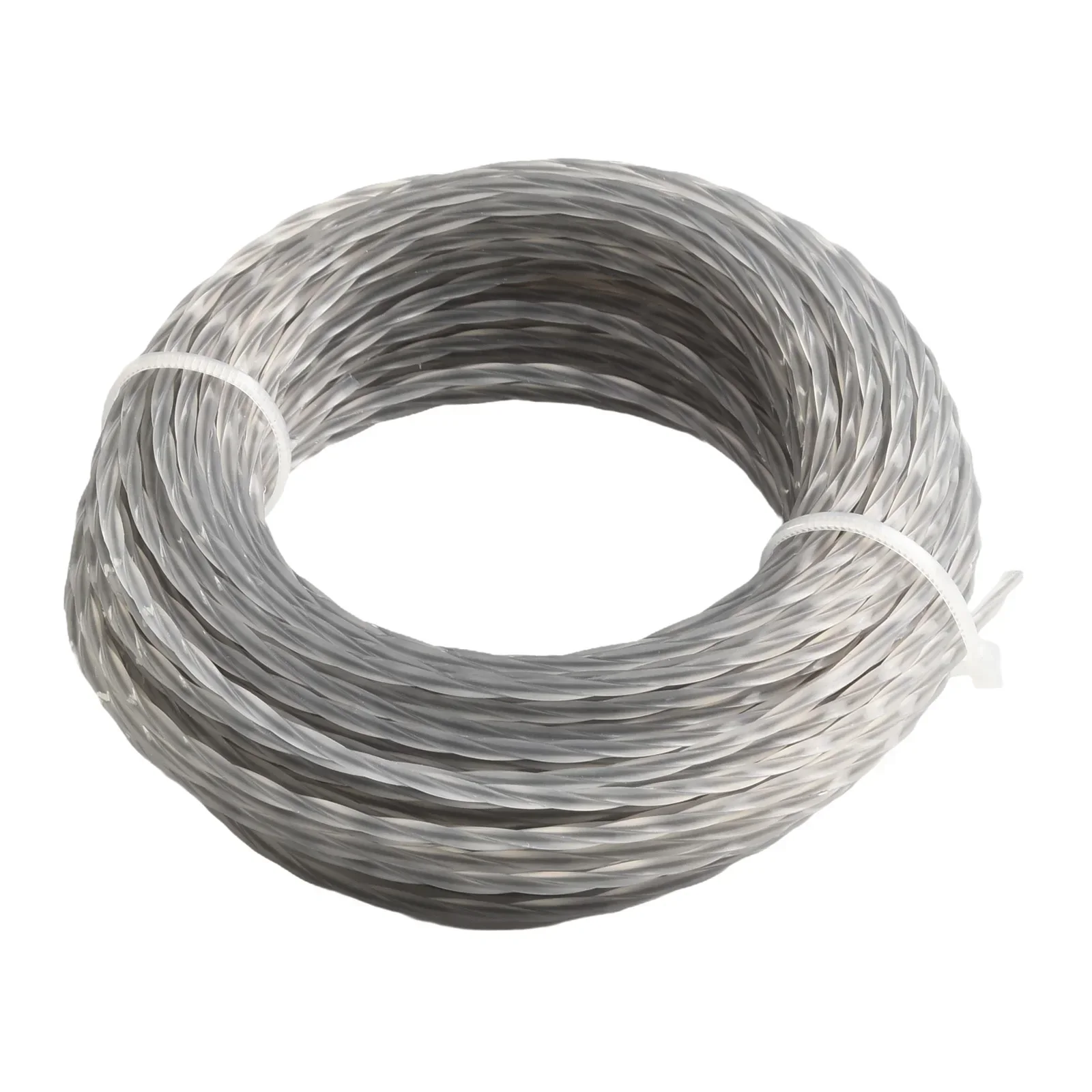 Grass Trimmer Line Trimmer Line 2 Rolls Trimmer Lines 15M (30M) Core-reinforced Grass Trimmer Line 2.0-3.0 Mm X 15m (30m) Nylon Line Spool String Part