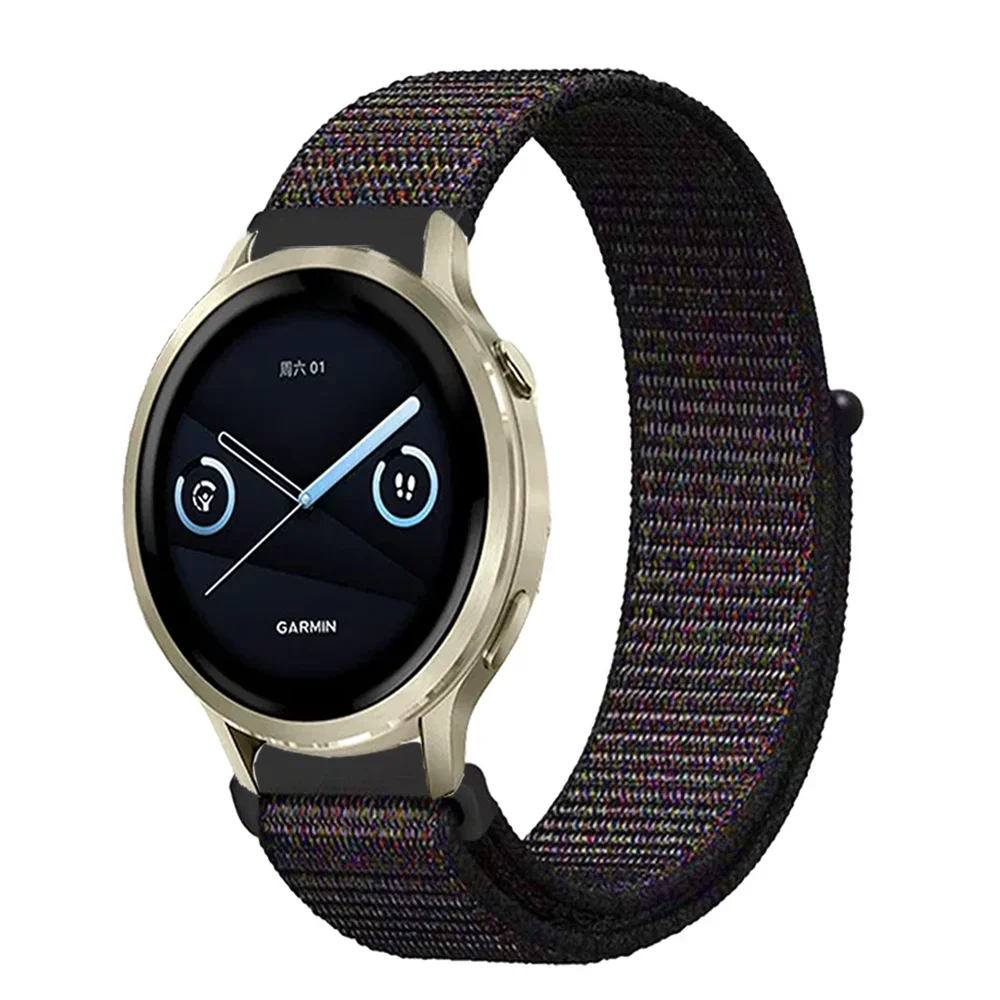 Breathable Nylon Loop Strap, 18mm - Stylish Women's Watch Band