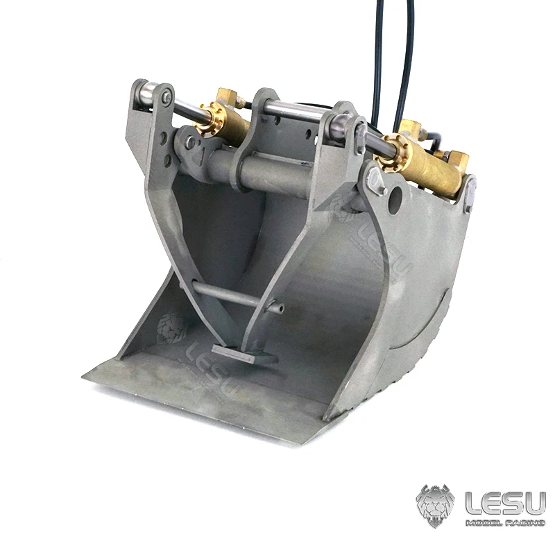 1/14 LESU LR945 KIT RC Hydraulic Metal Excavator Light System Remote Controlled Digger Model Unpainted Unassembled Model TH22635 5
