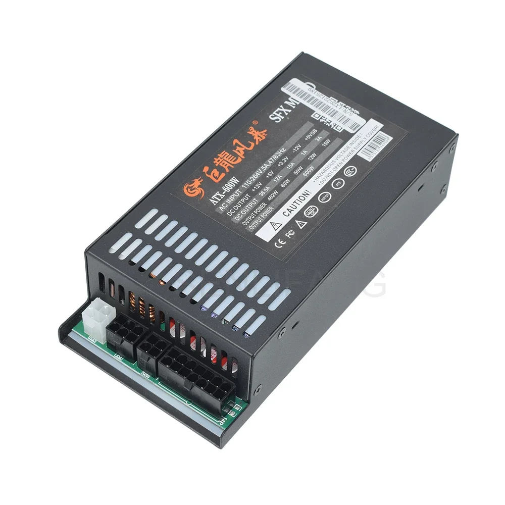 Senlifang-fonte de Alimentação Modular Pos Aio Completa Psu Pequena 7660b 400w 600w 1u K39 a4 s3 g5 Itx Mini Case 110264v Mudo - Imagem 2