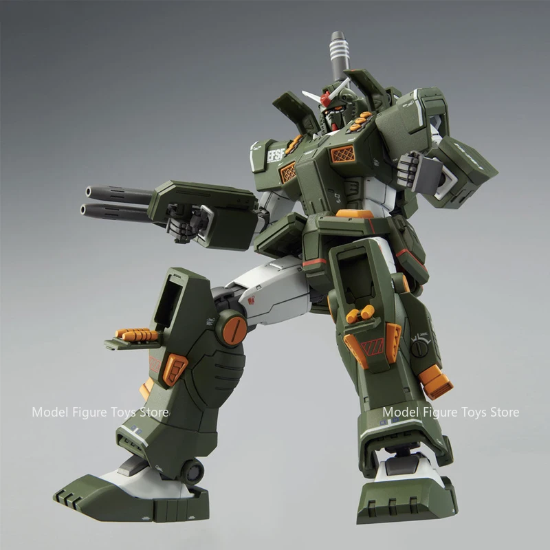 반다이 Genuino 1/144 HG-FA-78-1 풀 아머 건담 모델 애니메이션 키트 조립 애니메이션 모델 액션 장난감 컬렉션 모델 선물