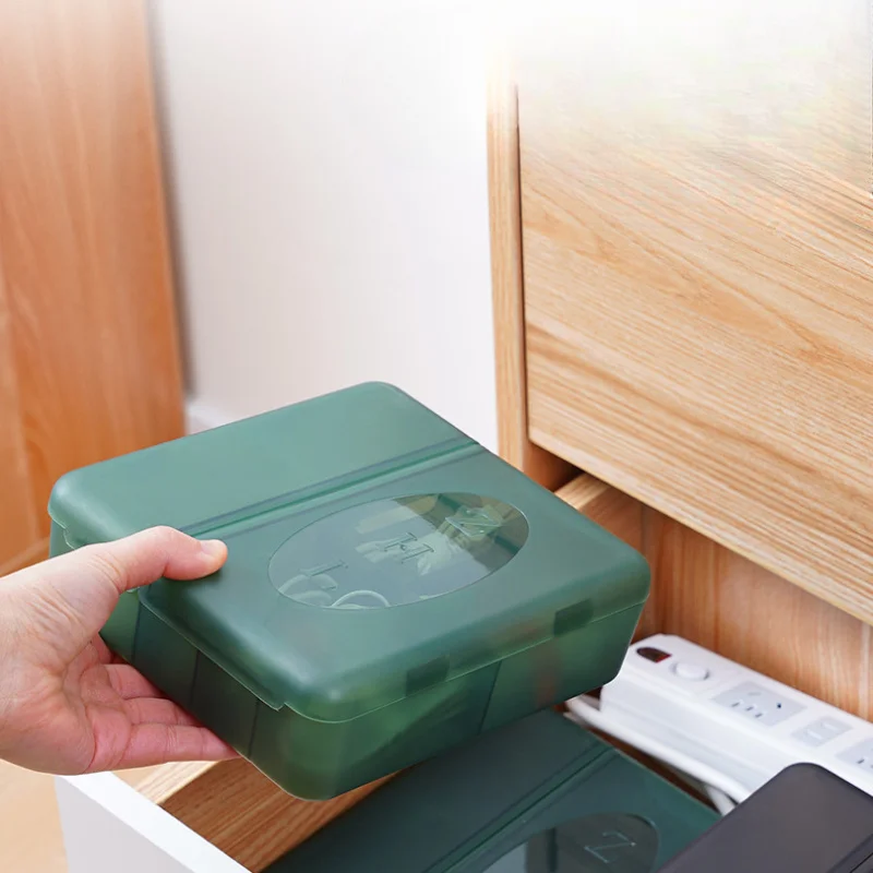 실리카 소재 케이블 정리함 10개 세트, 데이터 라인 케이블, 이어폰 및 전선에 적합, 3슬롯 코드 와인더 포함.