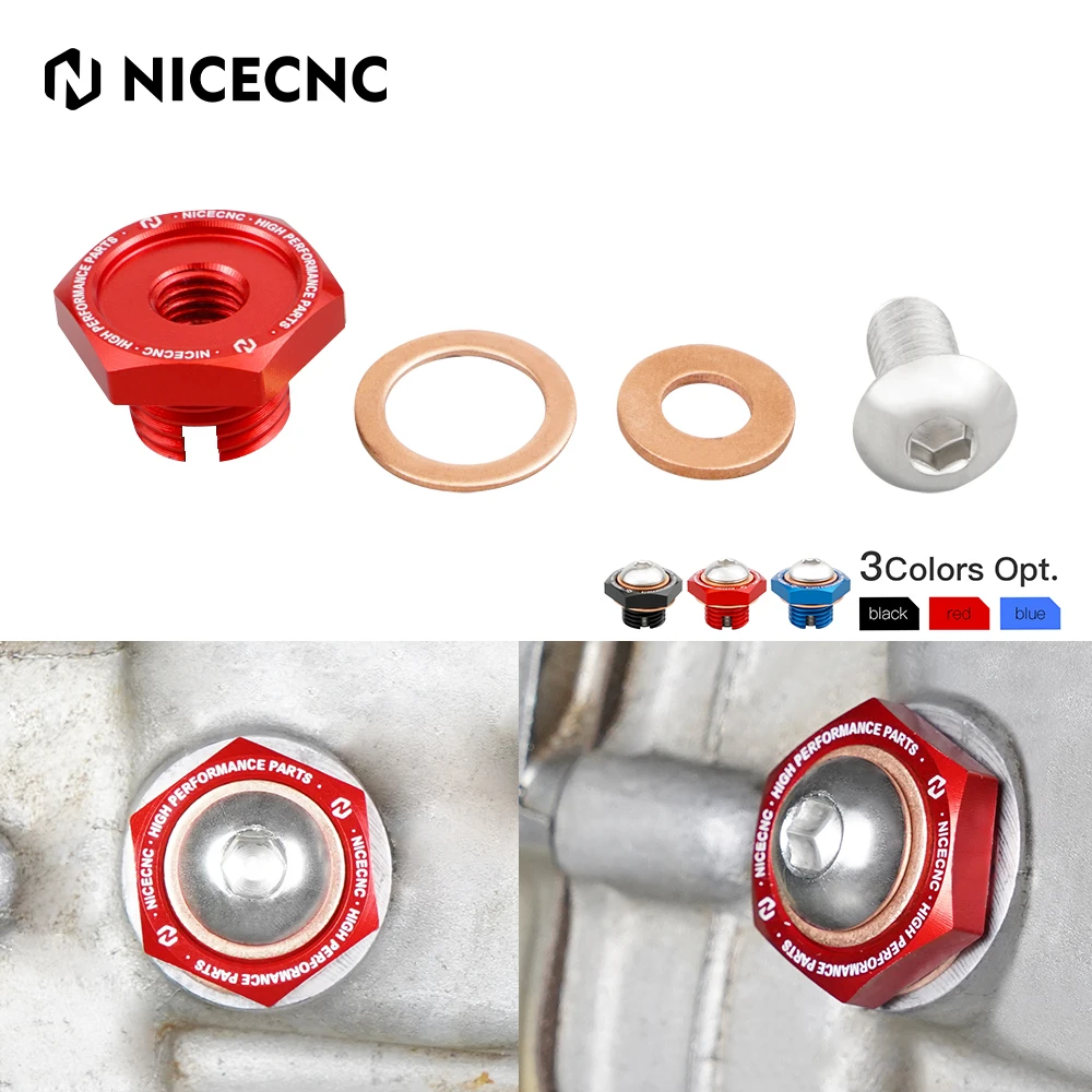 

NICECNC пробка для слива масла для Yamaha Raptor 700 2006-2022 RAPTOR 700R 2011-2022 сверхлегкие прочные аксессуары для ATV