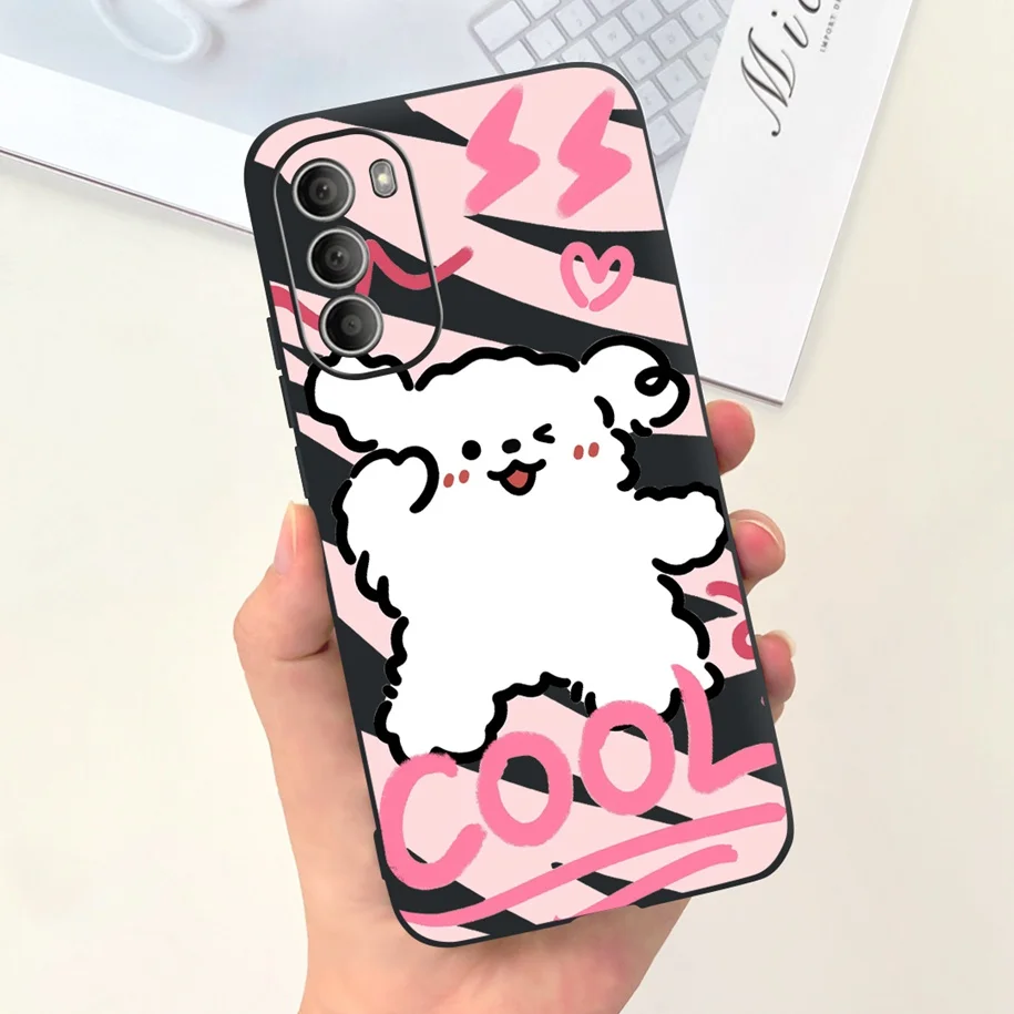 Cute Rabbit Flower Shockproof Phone Case Cover - Enhanced Protection and Style