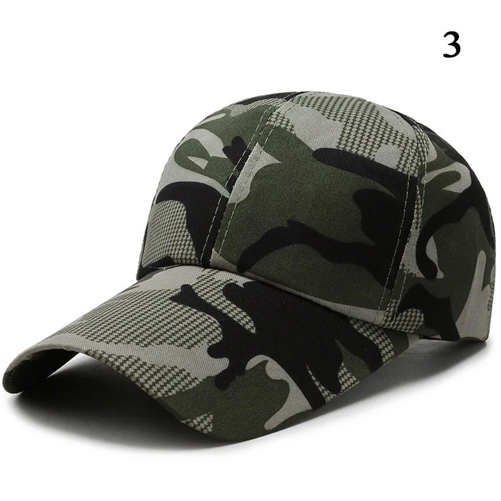 

2024 Leisure Army Camo Hat Camouflage Men's Baseball Cap Wind Dust Sunshade Sun Protection Hats Adjustable Snapback Caps