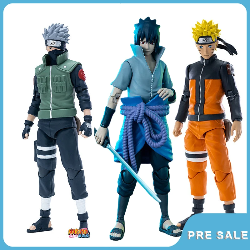 

Pre Sale Naruto Shippuden Anime Action Figure Original Exquisite Basic Hand Made Toy Peripherals Collection Gifts for Kids