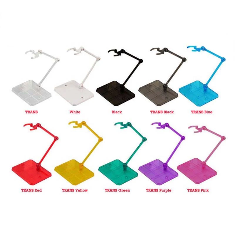 10pcs Action Figure Stand Anime Doll Model Display Stand Base Saint ...
