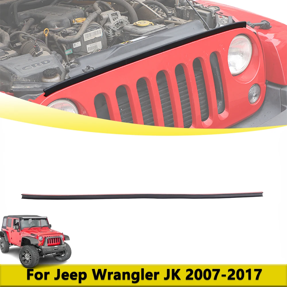 1 Tope Plastico Cofre Para Jeep Wrangler Jk 2007-2018 | Envío Gratis