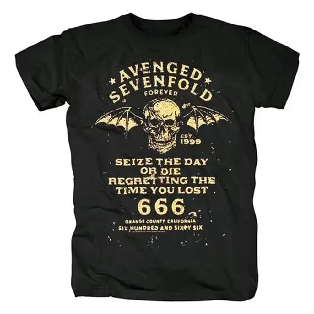 AVENGED SEVENFOLD Heavy Metal Hard Rock Band Reworked Cutoff Sleeveless Vest