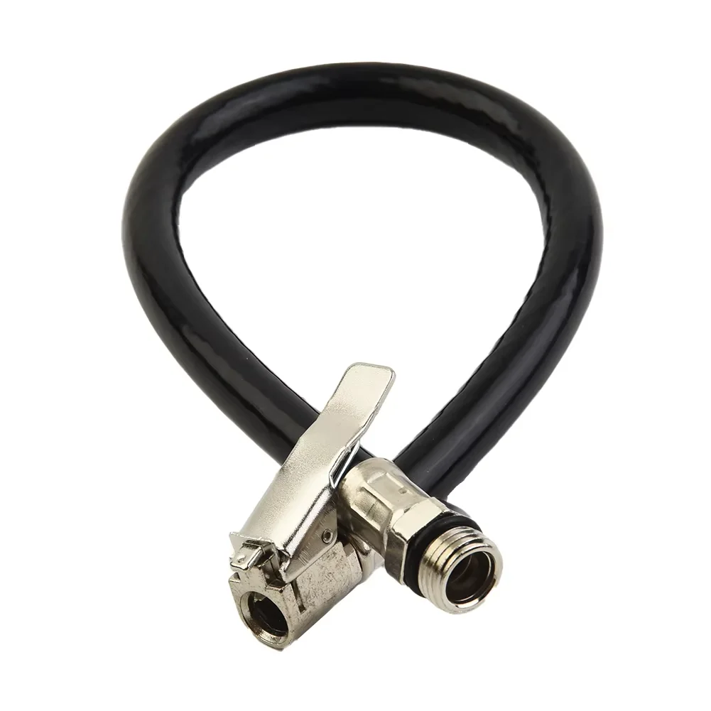 Inflador de neumáticos de aire, presión, bomba de manguera de neumático de coche, conector de manguera Flexible para neumáticos de automóvil, varillas inflables rápidas