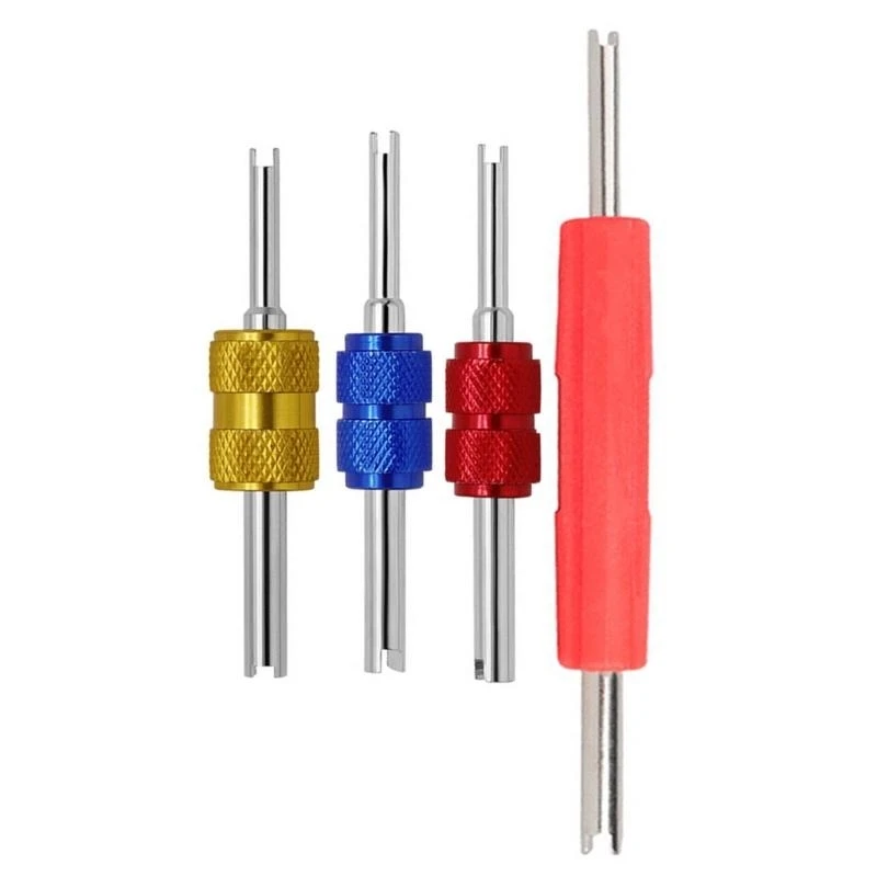 367D 4Pcs Auto Klimaanlage Ventile Kerne Schlüssel Installation Werkzeug Reparatur Set Ventile Kerne Entfernung Schlüssel – Detail 9
