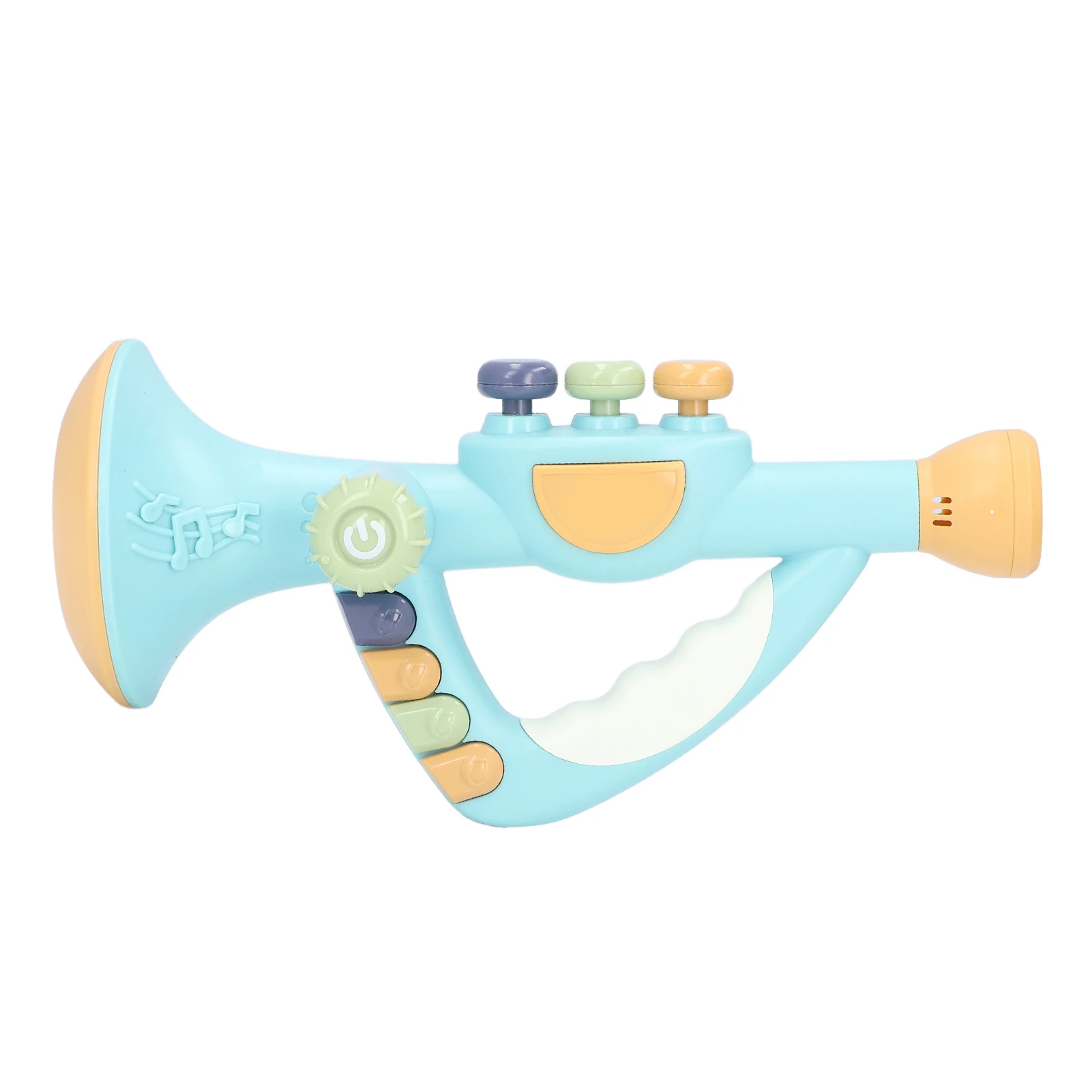 

Kids Horn Toy Adjustable Volume Musical Instrument Toy With Light Music Early Educational Toy Gift For Children