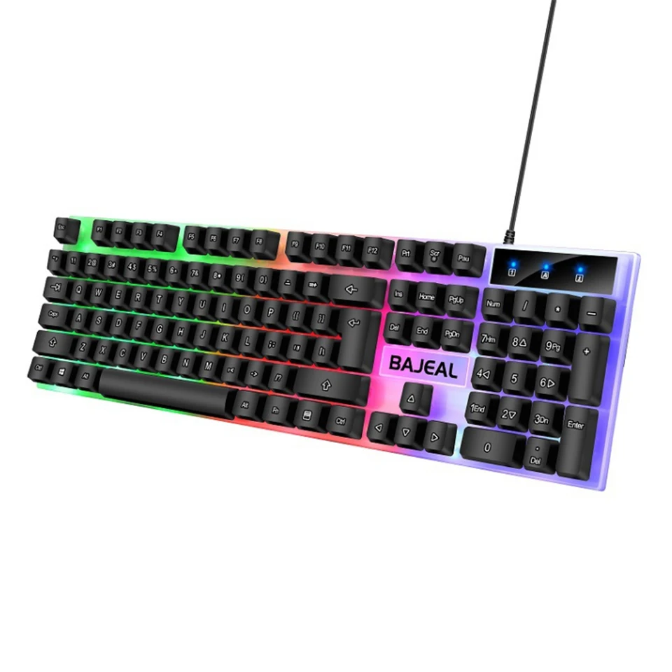 Wired RGB Backlit Mechanical Gaming Keyboard