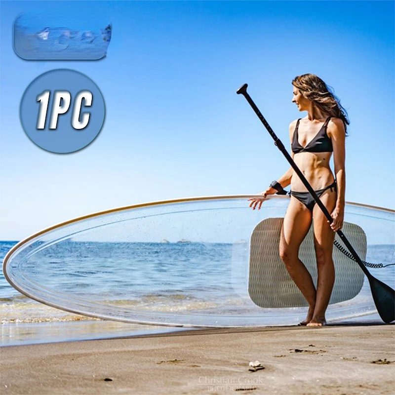 

Clear Bottom Stand Up Paddle Board Surfboard Longboard Transparent Paddle Board