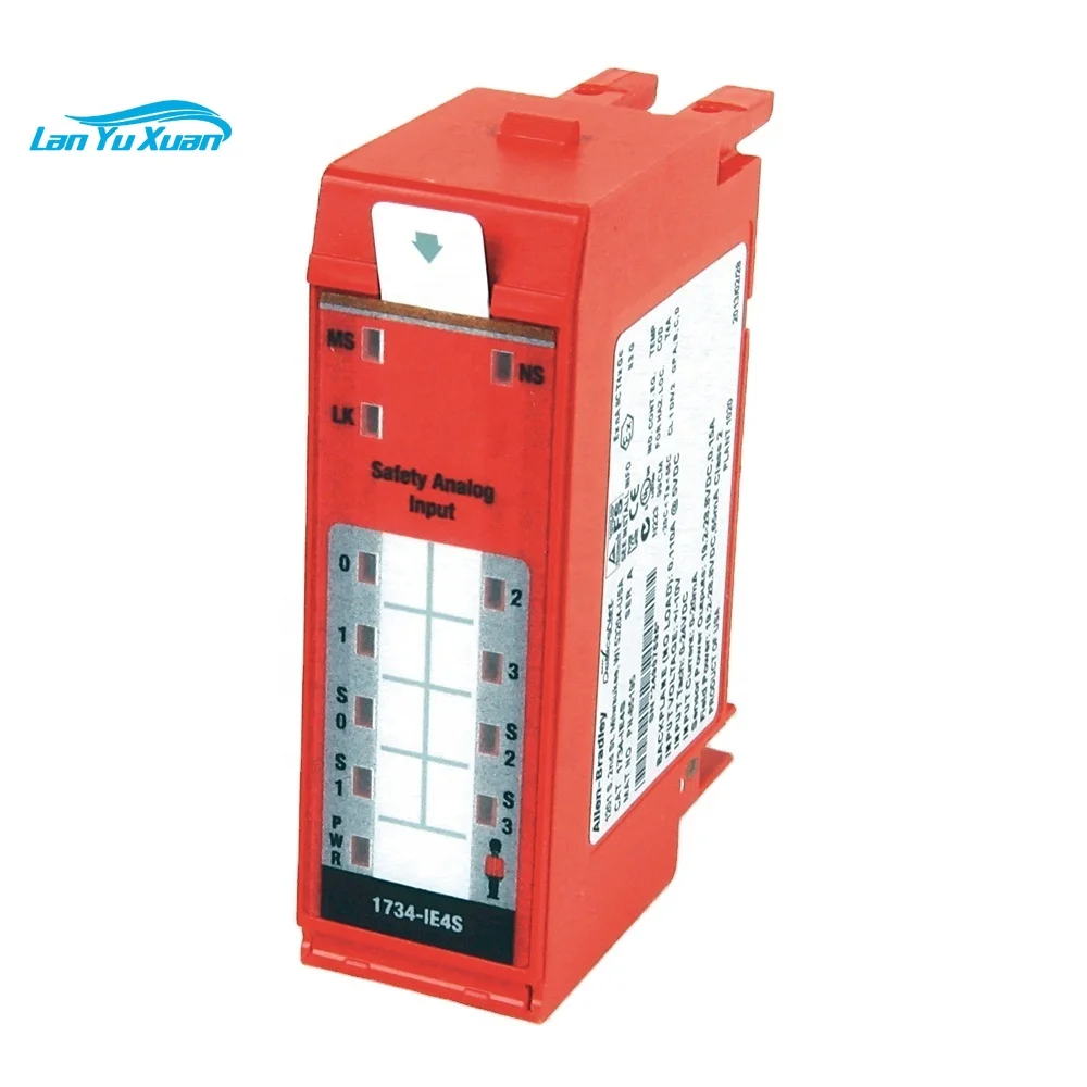 

Original New POINT Guard I/O Safety Module 1734-IE4S 4 Safety Analog Input Module PLC Programming Controller
