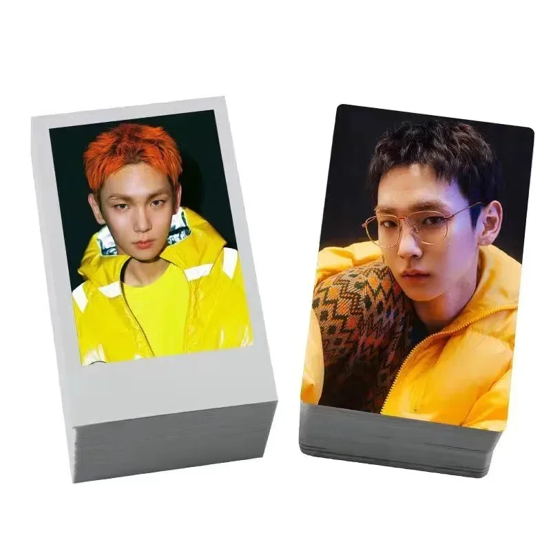 Korean SHINEE Lee Tae-min Onew Kim Jonghyun Key Choi Min Ho Lomo Cards Li Taimin Wen Liu Jin Zhongxuan DIY Card Stickers 100PC