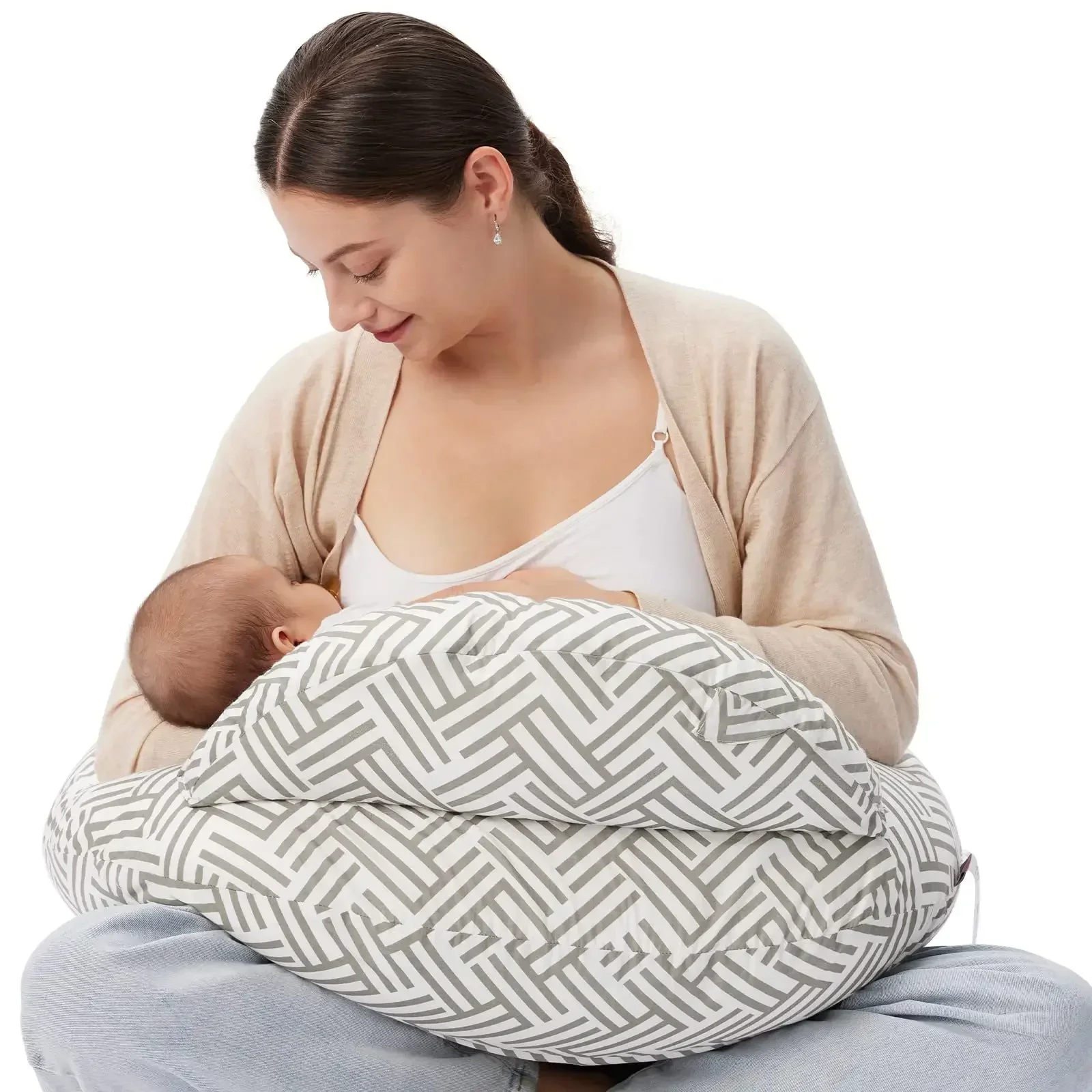 Baby Feeding Pillow Detachable Maternity Pillow Nursing Breastfeeding Bottle Feed Baby Support With Removable Cotton