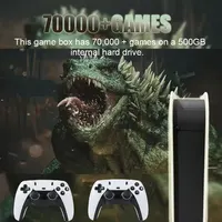 M15 60+Emulators 1T Retro Home Game Console Batocera I3-3110M 70000+Games For Wii PS2 PSP NGC N64 Win11 4G Wireless handle 3