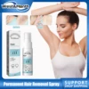 Permanent Hair Removal Spray Hair Growth Inhibitor Natural Painless Depilatory Cream Body Armpit Private Parts Hair Remover 20ml 1