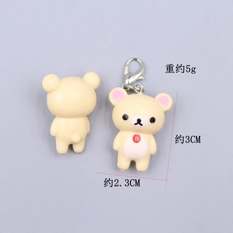 Hello Kitty Cartoon Keychain Bag Clothing Puller Phone Rope Necklace Accessories Pendant Kawaii Women Student Toy